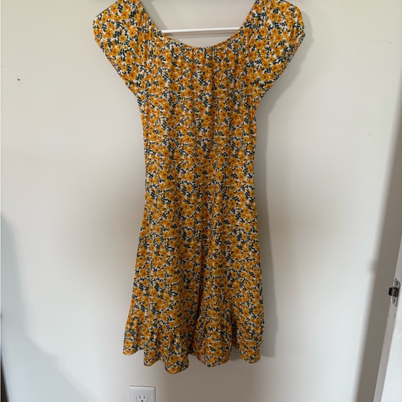 No Boundaries Dresses & Skirts - No Boundaries Yellow Floral Top